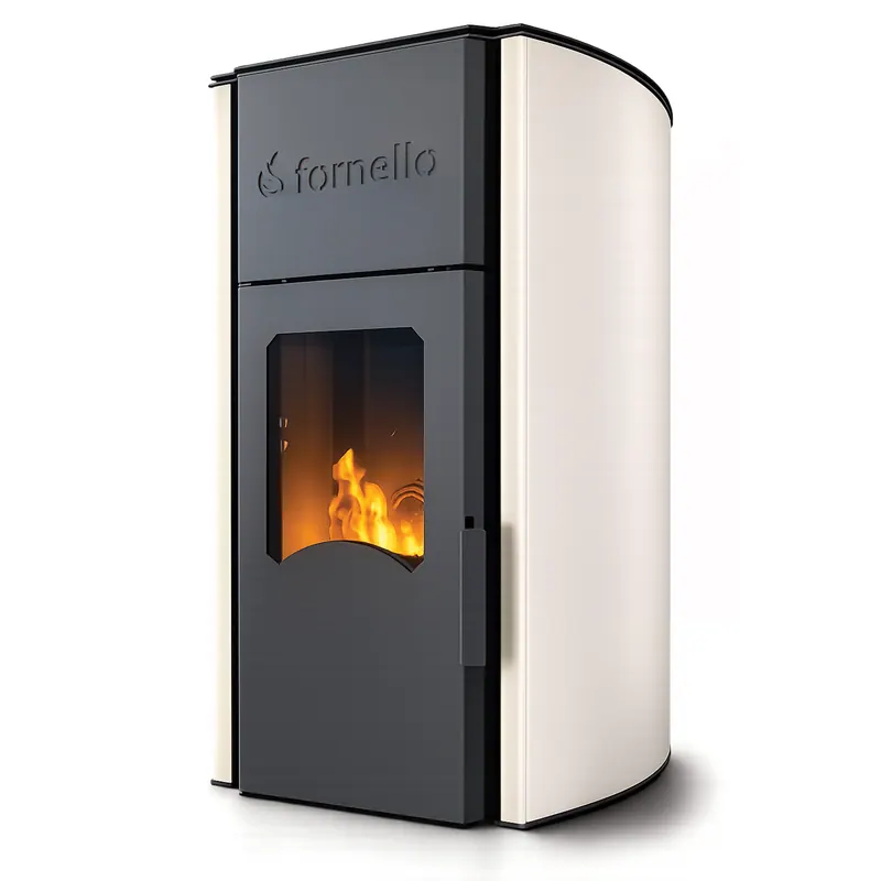 Fornello Royal 25 kW Ivory, imagine 2